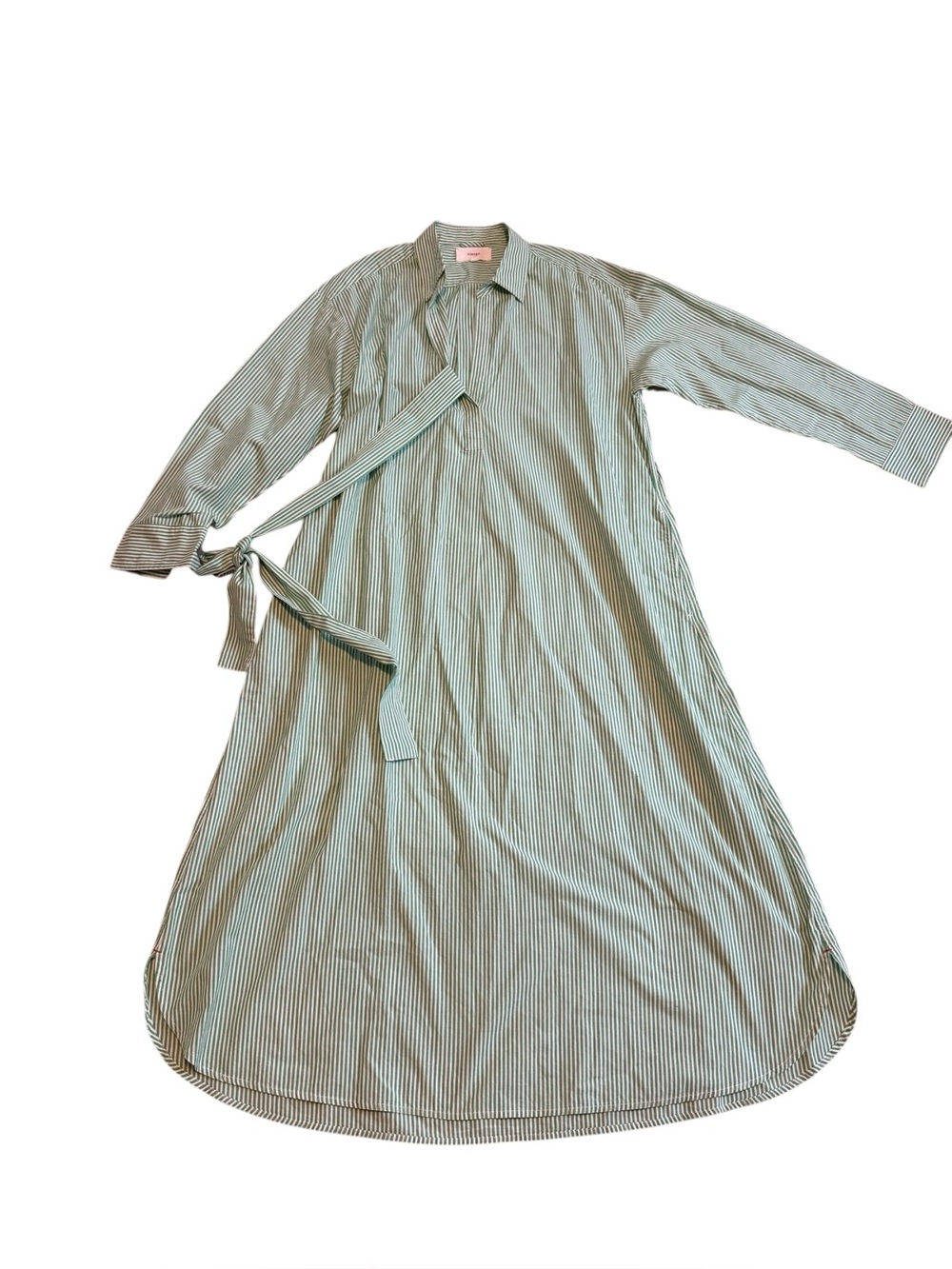 Xirena Marlowe Dress in Green and White Stripes Size Medium - Picture 4 of 9